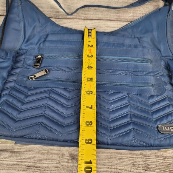 Lug Camper Blue Lightweight Crossbody - Picture 11 of 11